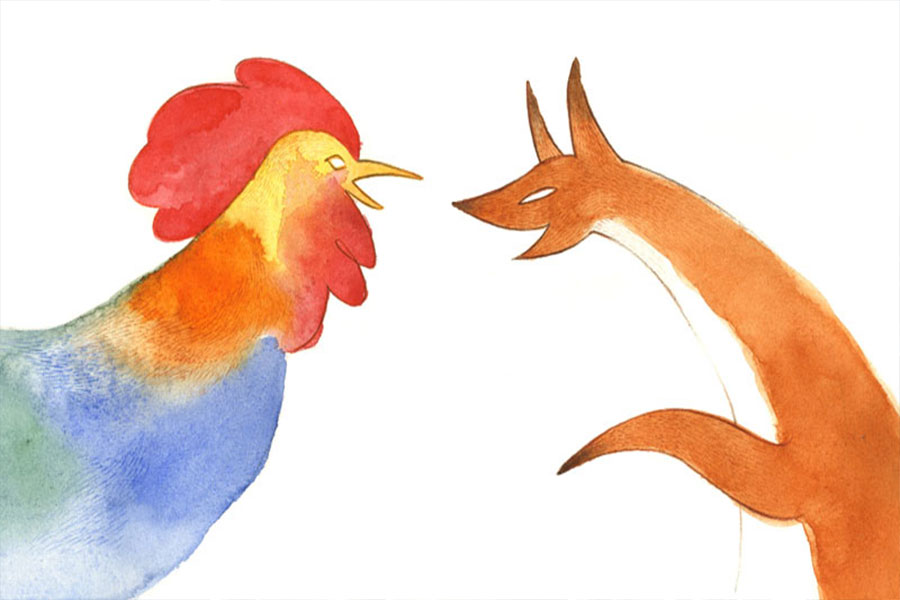 در این مطلب با داستان زیبای ایرانی روباه و خروس از مجموعه داستان های مرزبان نامه همراه شما هستیم. قصه های مرزبان نامه داستان کودکانه قصه کودکانه